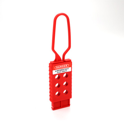 Red Nylon Lockout Hasp| China Plastic lockout hasp supplier | LitaLock Safety Supply