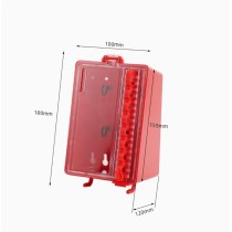 Wall Mounted Plastic Lockout Box | Professional Group Lockout Box | Litalock Safety Supplier