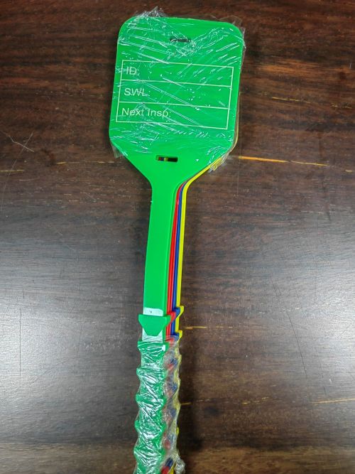 Handy Rubber Inspection Tags | Lifting & Rigging Rubber Tag | China Custom OSHA machine lockout tags Manufacturer