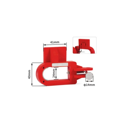 Universal Grip Tight Circuit Breaker Lockout Device | Oversized Handle Circuit Breaker Lockouts | Lita Lock Manufacturer