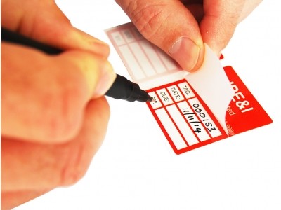 appliance testing label