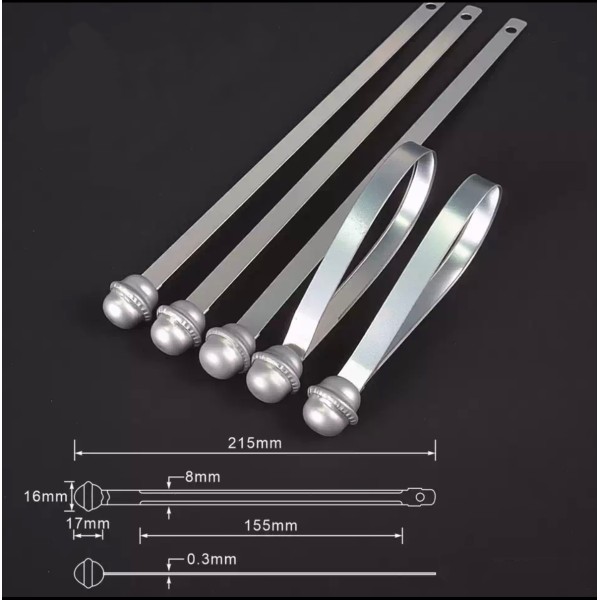 Tin-Plated Steel Seal | High-Security Metal Seal | Lock Safety Valve | Litalock Manufacturing