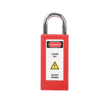 25mm Steel Shackle Plus Body Safety Padlock| Safety Padlocks Manufacturer| Lita Lock Manufacturing