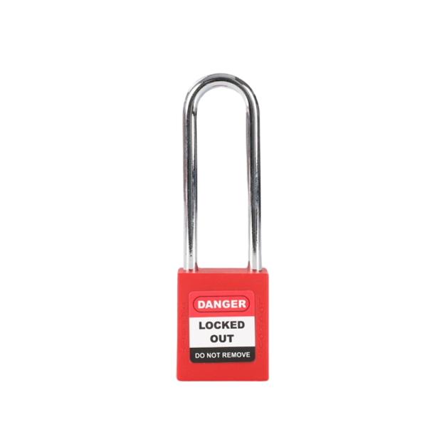 76mm Steel Shackle Safety Padlock| Safety Lockout Locks Supplier| Lita Lock Manufacturing