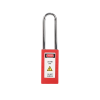 Industrial 76mm Steel Shackle Plus Body Safety Padlock| OEM industrial lockout safety padlocks