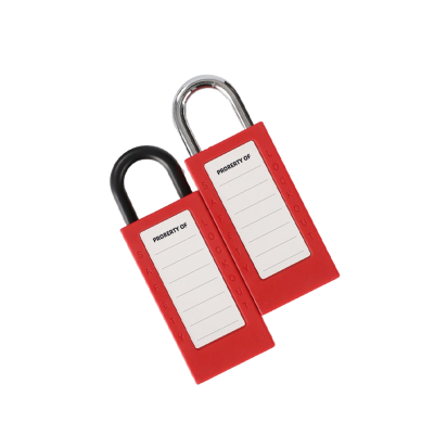 25mm Insulation Shackle Plus Body Safety Padlock | Nylon Shackle Safety Padlocks Wholesale |Lita Lock Manufacturing