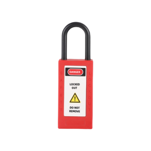 Candado de seguridad con arco de aislamiento de cuerpo grande de 38 mm | Mayorista de candados de seguridad con grillete de nylon |Lita Lock Manufacturing