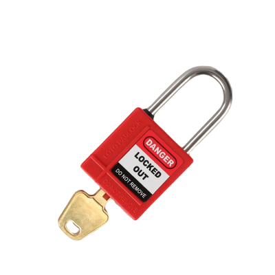 Mini Body 29mm Stainless Steel Shackle Safety Padlock| Thin Shackle Safety Padlock Factory | Lita Lock Manufacturing