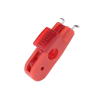 Interruptores de salida de clavijas rojos Bloqueo del disyuntor| Proveedor de bloqueo de disyuntor en miniatura de China