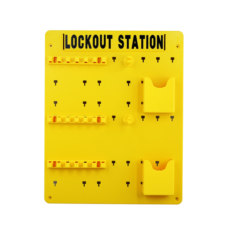 osha lockout station board