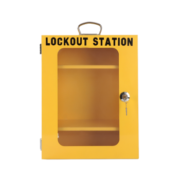 Metal Lockout Cabinet | Yellow Lockout Tagout Storage Cabinets| China Lita Lock Manufacturing