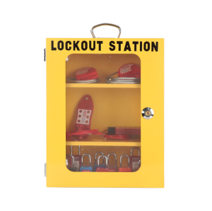 Gabinete de bloqueo de metal | Gabinetes de almacenamiento amarillos para bloqueo y etiquetado | Fabricación de cerraduras Lita en China