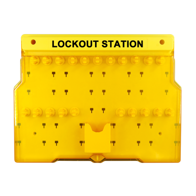 21-42 Locks Lockout Station with Cover | China Wall Mounted Lockout Station Supplier | Lita Lock Manufacturing