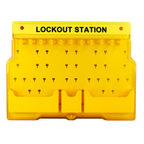 11-22 Locks Lockout Tagout Station with Cover| China Wall Mounted Lockout Station Supplier| Lita OEM ODM Manufacturing