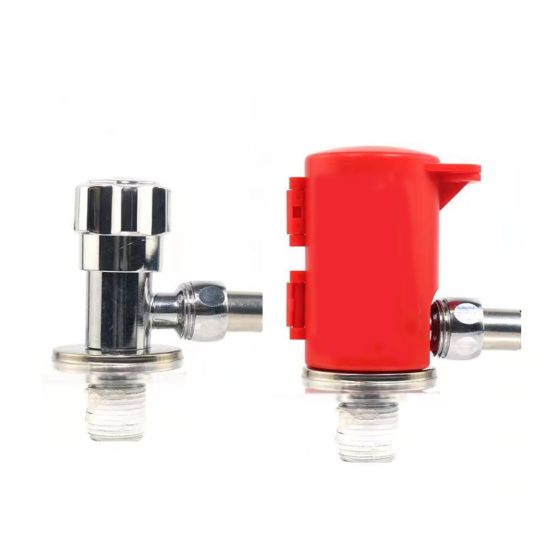 Red Angle valve lockout
