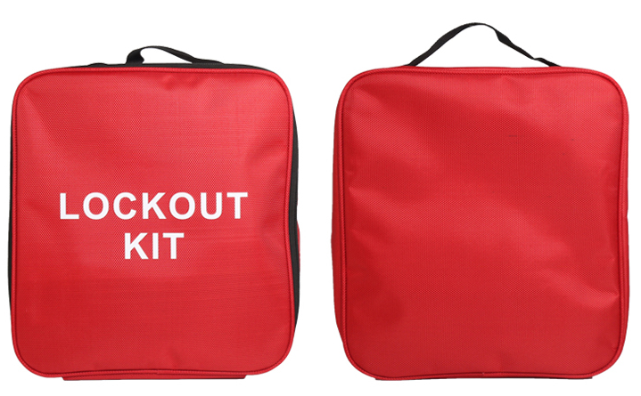 Red Safety Lockout Portable Bag