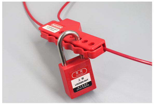 LCL02 Bloqueo de cable de tijera multipropósito con cable aislado | Lita Fabricación