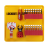 16-Lock Lockout Board | Yellow Acrylic Lockout Tagout Station | Litalock OSHA Compliance
