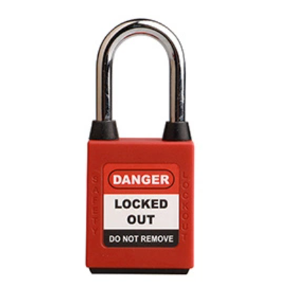 Dust Proof Padlock 38mm Steel Shackle Safety Padlock| Lockout Tagout Manufacturing