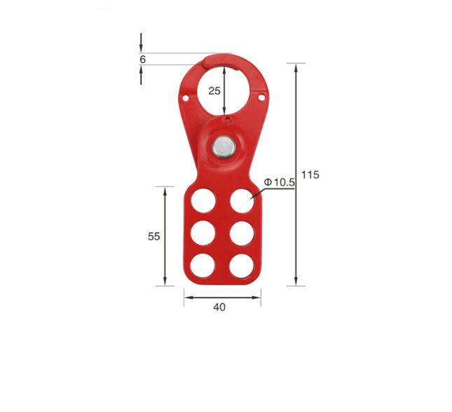 Steel Lockout Hasp