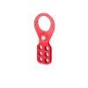 Cerrojo de bloqueo grupal de acero antioxidante rojo | Cerrojos de bloqueo de acero de 38 mm | LitaLock Safety Supply