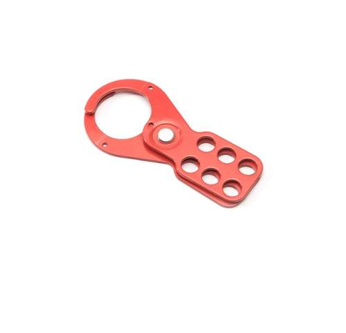 Cerrojo de bloqueo grupal de acero antioxidante rojo | Cerrojos de bloqueo de acero de 38 mm | LitaLock Safety Supply