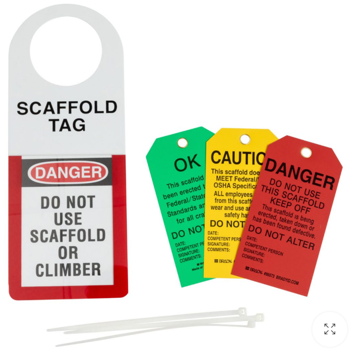 Scaffold tags