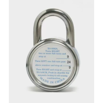 Digit Combination Code Rotary Padlock | Traditional Combination Lock | Lita Lock Manufacturing