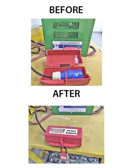Industrial Plug Lockout