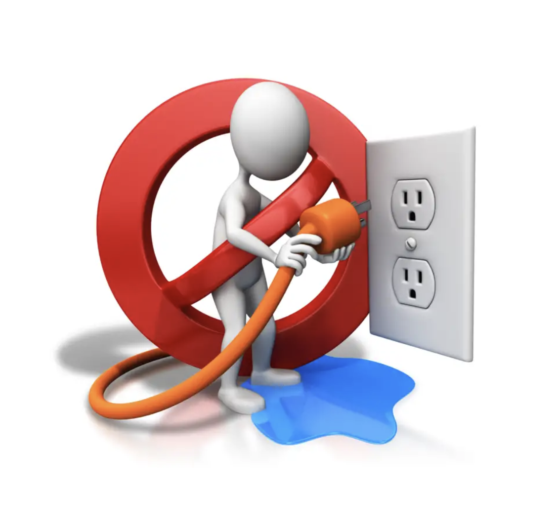 Safety Lockout for Power Cords