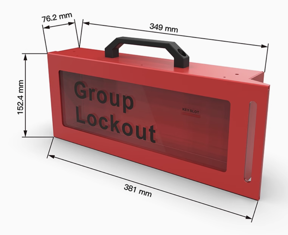 Group Lockout Box OSHA Certified