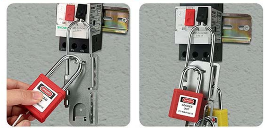 OSHA approved lockout hasp