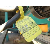 Handy Rubber Inspection Tags | Lifting & Rigging Rubber Tag | China Custom OSHA machine lockout tags Manufacturer