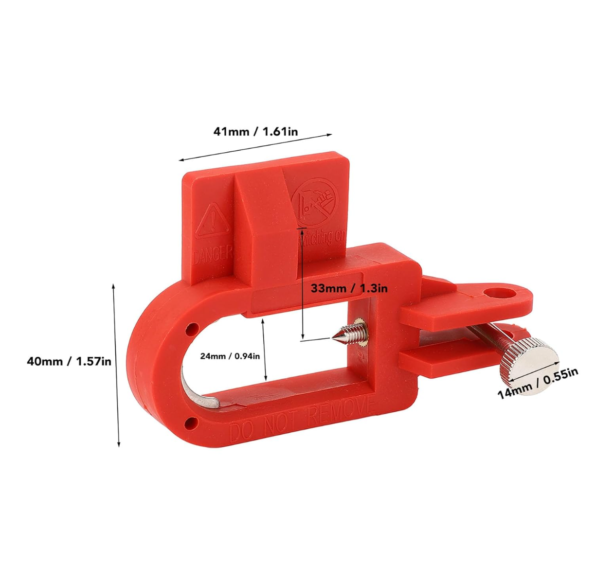 Oversized Grip Tight Circuit Breaker Lockout