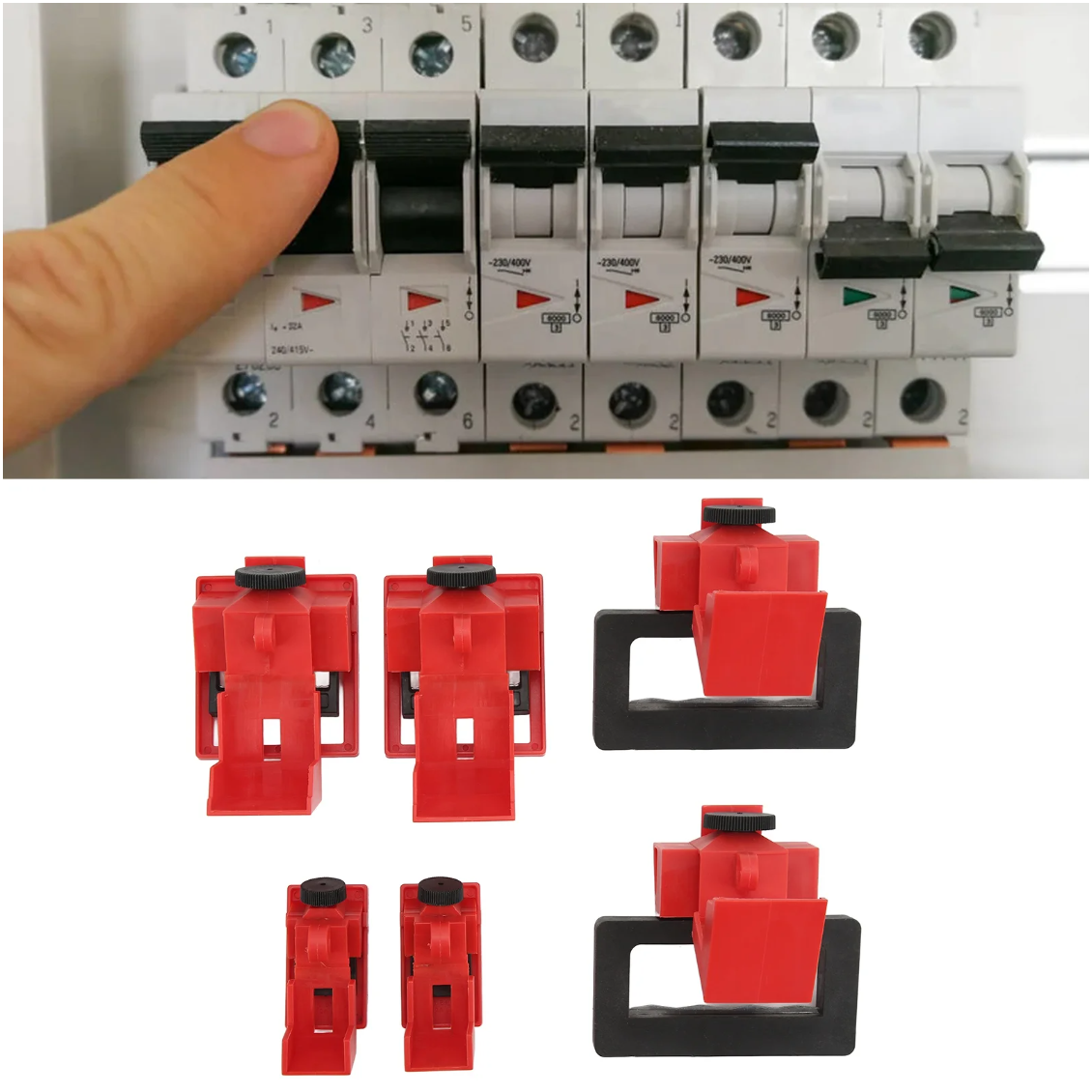 How to lock out a circuit breaker