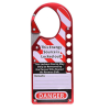 Labeled Snap-on Group Lockout Hasp | Aluminum Lockout hasp with Label | China Safety Lock Hasps Manufacturer