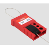 Professional Cable Lockout Cable Dia.4mm Length 1 Meter| OEM Universal Cable Lockout Device with lock