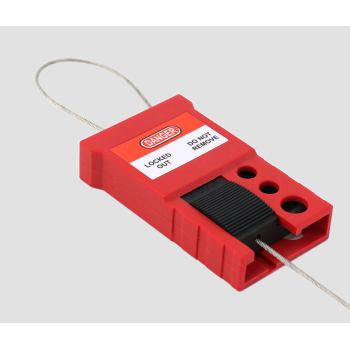 Cable Lockout Cable Dia.1.5mm Length 500mm | OEM Universal Cable Lockout Device with lock