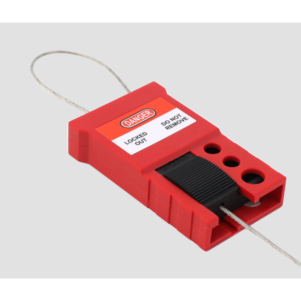 Professional Cable Lockout Cable Dia.4mm Length 1 Meter| OEM Universal Cable Lockout Device with lock
