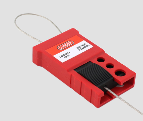 Cable Lockout Cable Dia.1.5mm Length 500mm | OEM Universal Cable Lockout Device with lock