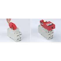 Miniature Circuit Breaker Lockout with fixed handle| Professional MCB Lockout Factory| Lita Lock OEM Manufacturing