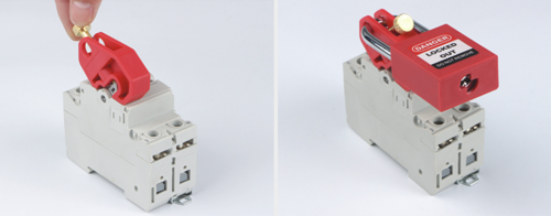 Miniature Circuit Breaker Lockout with fixed handle| Professional MCB Lockout Factory| Lita Lock OEM Manufacturing