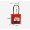 38mm Stainless Steel Shackle Safety Padlock| China lockout tagout OEM | Lita Lock Manufacturing