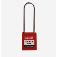 76mm  Stainless Steel Shackle Safety Padlock| Safety Lockout Locks Supplier| Lita Lock Manufacturing
