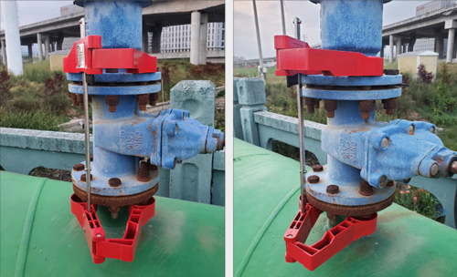 Adjustable Aluminum Blind Flange Lockout | China Safety Valve Lockout Manufacturer | Lita Lock OEM Manufacturing