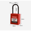 38mm Custom coloured nylon Safety Padlock | China Lockout Tagout Safety Supplier | Lita Lock Manufacturing