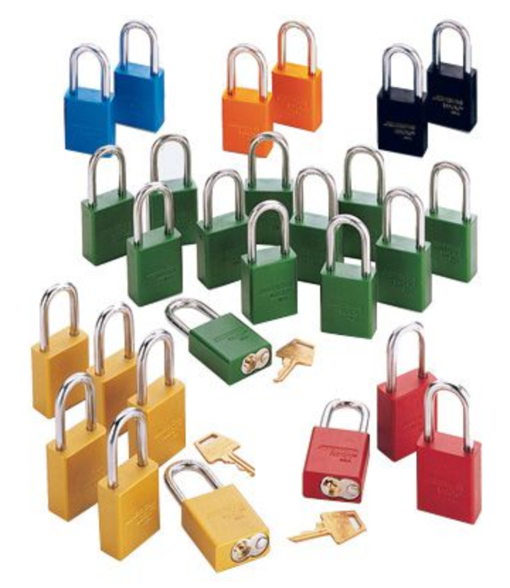 Anodized Aluminum Padlock