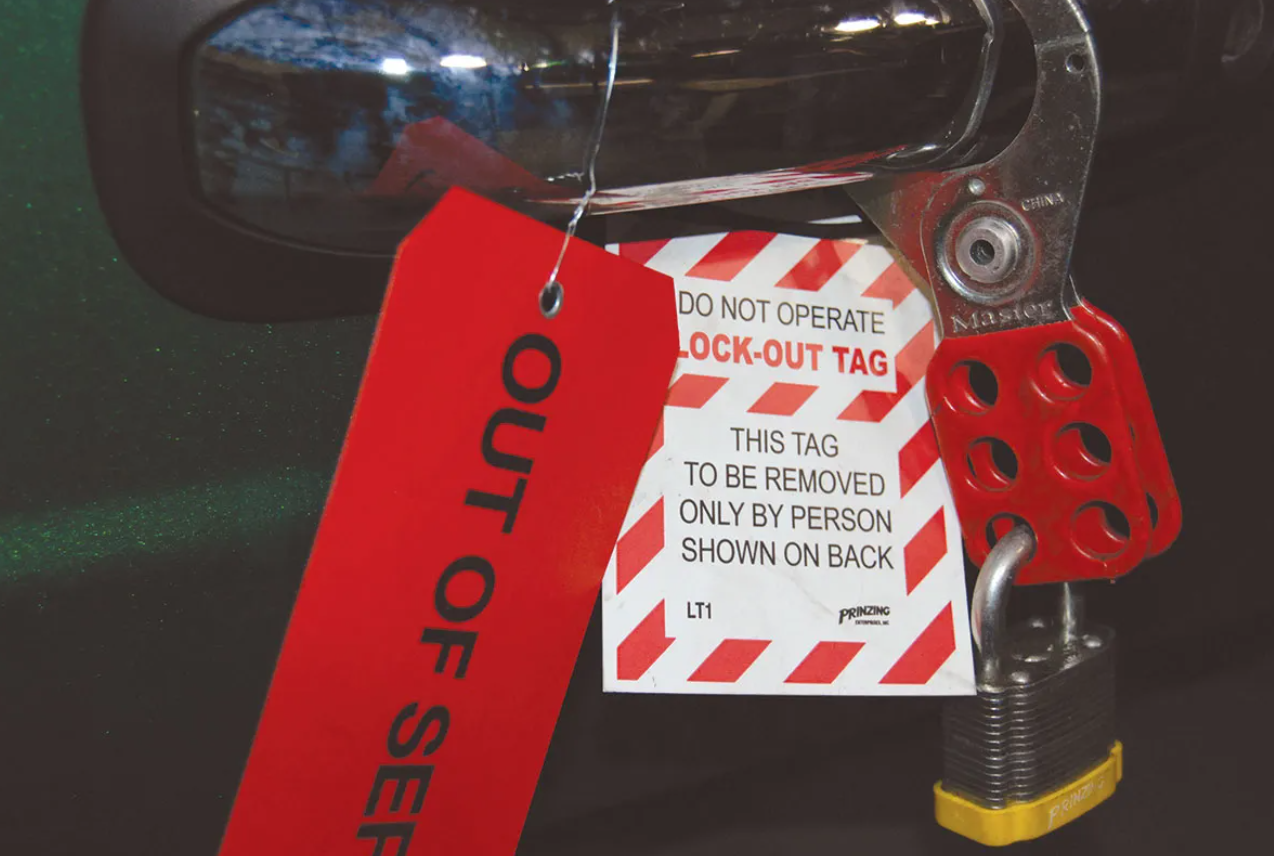 Can a tag be used instead of a lock?