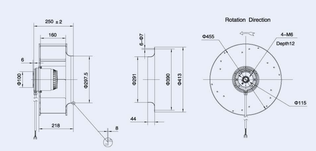 Centrifugal fan 