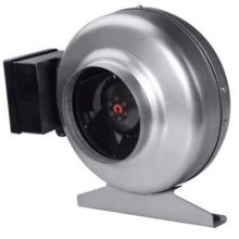 AC Duct Fans Φ125  |  Low Noise  High Airflow | AC Centrifugal Fans